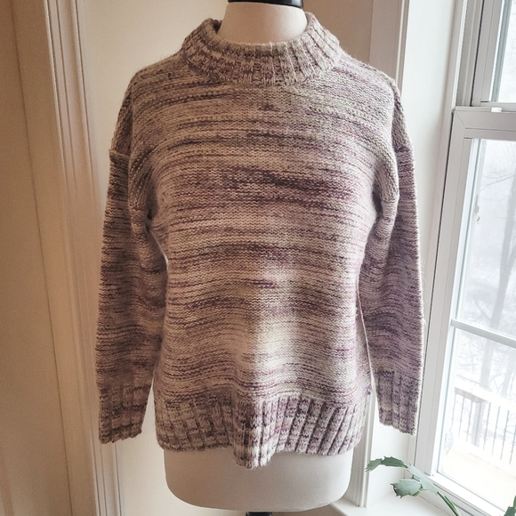 **NWT**Pink Marbled Sweater - Picture 1 of 7